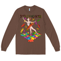 Chestnut totally au some Long Sleeve Tee - CowGirlArtShop