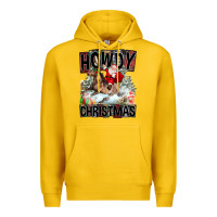Lemon Howdy Christmas Rodeo Santa Premium Hoodie - FaDigitalArtStudio