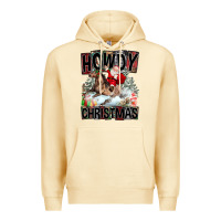 Pina Colada Howdy Christmas Rodeo Santa Premium Hoodie - FaDigitalArtStudio