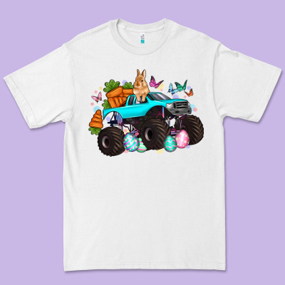 Monster Truck Easter Premium Tee Designed By Artiststas