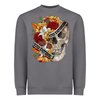 Storm skull kinda emotionless kinda emotional Heavyweight Sweatshirt - FaDigitalArtStudio