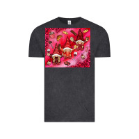 Vintage Black gnomies with food elements tumbler hjf Vintage Tee - HowdyJamesFarm