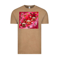 Vintage Coffee gnomies with food elements tumbler hjf Vintage Tee - HowdyJamesFarm