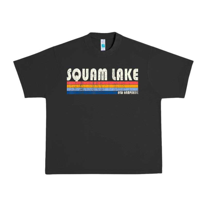 Vintage 70s 80s Style Squam Lake Nh Urban Heavy Tee by lanVoArt | Teevron