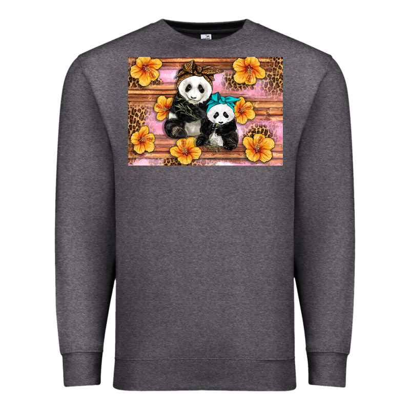 Mama Panda And Baby Panda Premium Sweatshirt by Artiststas | Teevron