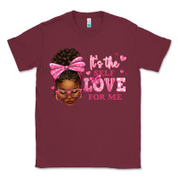 It's The Self Love For Me Afro Woman Classic Tee | Teevron