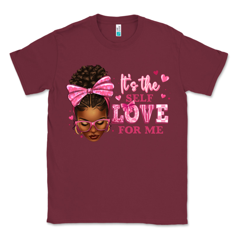 It's The Self Love For Me Afro Woman Classic Tee by texasbilliewilder | Teevron