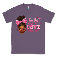 Lavender it's the self love for me afro woman Classic Tee - texasbilliewilder