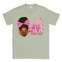 Matcha it's the self love for me afro woman Classic Tee - texasbilliewilder