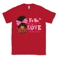 Red it's the self love for me afro woman Classic Tee - texasbilliewilder