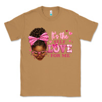 Toasted Coconut it's the self love for me afro woman Classic Tee - texasbilliewilder