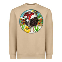 Mushroom Baby pig Heavyweight Sweatshirt - FaDigitalArtStudio