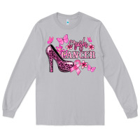 Moon Dust Crush Cancer with high heels Cancer Awareness Long Sleeve Tee - HowdyJamesFarm