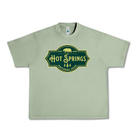 Oil Green Hot Springs National Park Arkansas Nature Bear Hike Outdoors Urban Heavy Tee - lanVoArt