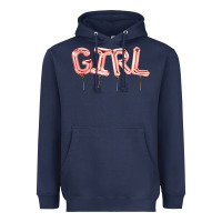 Navy Girl balloon Heavyweight Hoodie - Artiststas