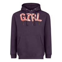 Plum Girl balloon Heavyweight Hoodie - Artiststas