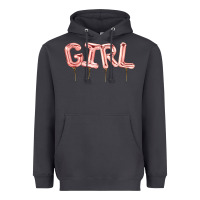 Smoke Girl balloon Heavyweight Hoodie - Artiststas