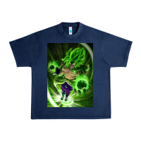 Navy legendary broly supersaiyajin poster travel Urban Heavy Tee - lanVoArt