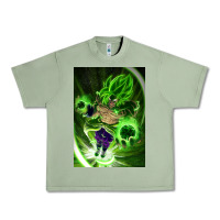 Oil Green legendary broly supersaiyajin poster travel Urban Heavy Tee - lanVoArt