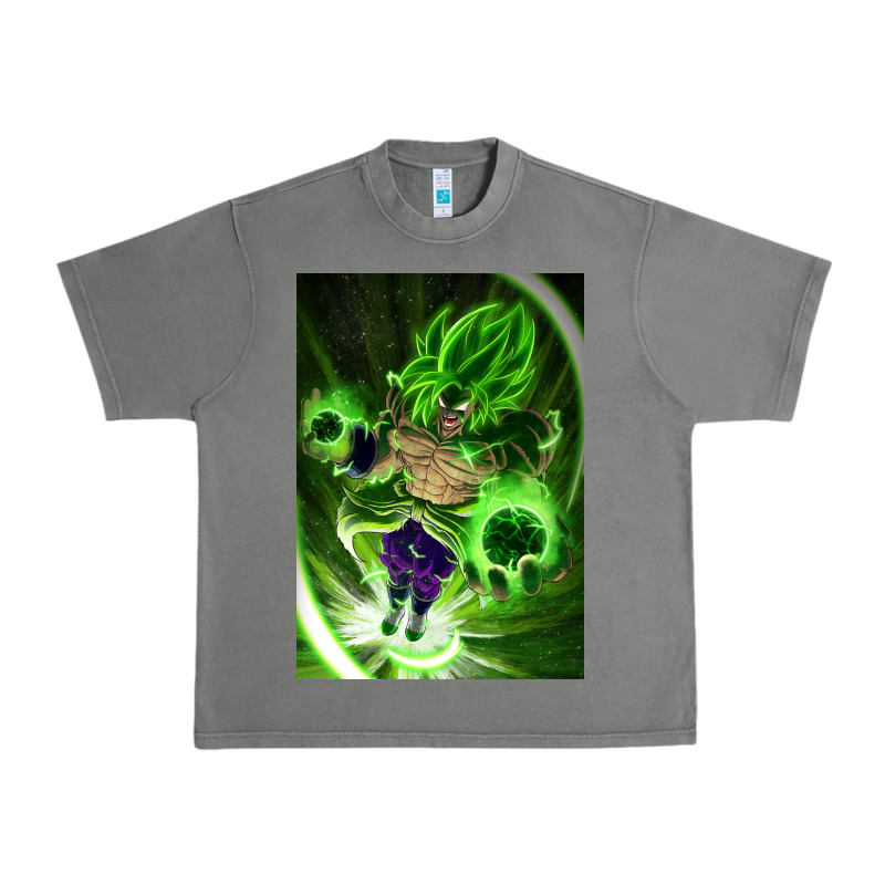 Legendary Broly Supersaiyajin Poster Travel Urban Heavy Tee by lanVoArt | Teevron