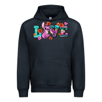 Navy love stitch Urban Hoodie - AdoDesignShop