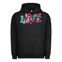 Pigment Black love stitch Urban Hoodie - AdoDesignShop