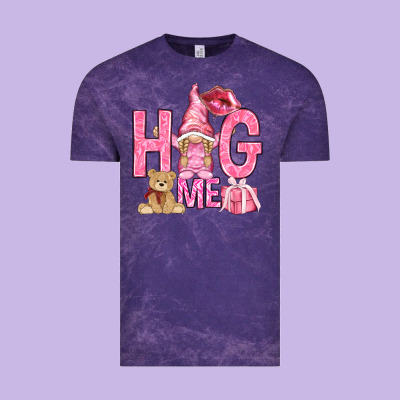 Hug Me With Gnome Hjf Vintage Tee Designed By Howdyjamesfarm