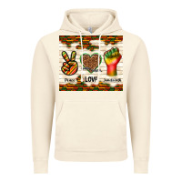 Vintage Artic peace love juneteenth Vintage Hoodie - TumblerDesignByShophia