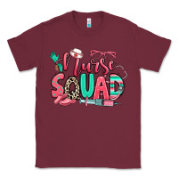 Burgundy nurse squad Classic Tee - RanaPortraitStore