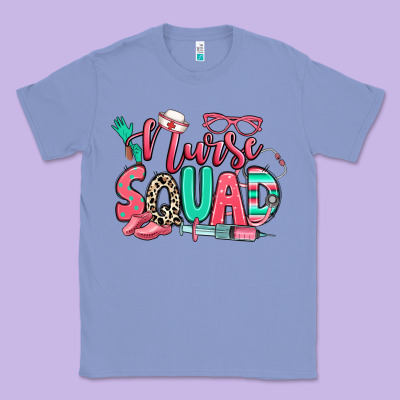 Nurse Squad Classic Tee Designed By Ranaportraitstore
