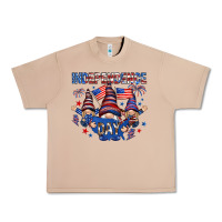 Burro Independence Day with gnomies Urban Heavy Tee - HowdyJamesFarm