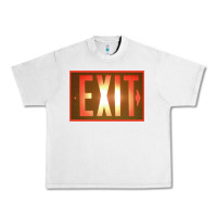Lunar Rock exit sign   hippie Urban Heavy Tee - lanVoArt