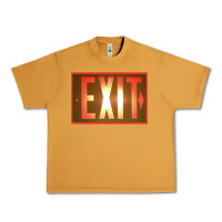 Peanut Butter exit sign   hippie Urban Heavy Tee - lanVoArt