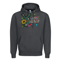 Smoke Happy Easter Zipper Hoodie - CowhideDigitalArt