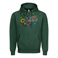 Sports Green Happy Easter Zipper Hoodie - CowhideDigitalArt