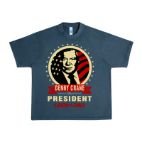 Midnight Navy dennycranedennycranethepresidentlocknload   music Urban Heavy Tee - lanVoArt