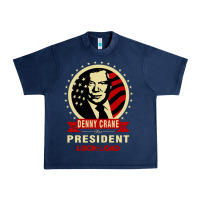 Navy dennycranedennycranethepresidentlocknload   music Urban Heavy Tee - lanVoArt