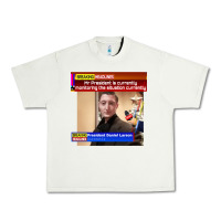 Pistachio daniel larson monitoring the situation   vintage Urban Heavy Tee - lanVoArt