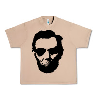 Burro cool abe lincoln with aviator sunglasses black Urban Heavy Tee - lanVoArt