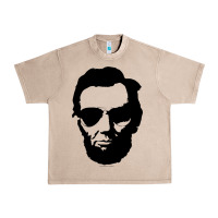 French Oak cool abe lincoln with aviator sunglasses black Urban Heavy Tee - lanVoArt