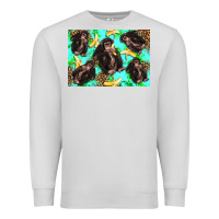 Dove Grey Monkey bananas kid's bottle Premium Sweatshirt - Artiststas