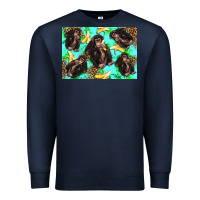 Navy Monkey bananas kid's bottle Premium Sweatshirt - Artiststas