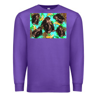 Purple Monkey bananas kid's bottle Premium Sweatshirt - Artiststas