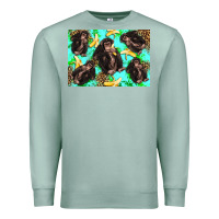 Seafoam Monkey bananas kid's bottle Premium Sweatshirt - Artiststas