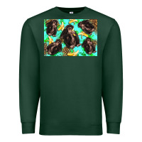 Sports Green Monkey bananas kid's bottle Premium Sweatshirt - Artiststas