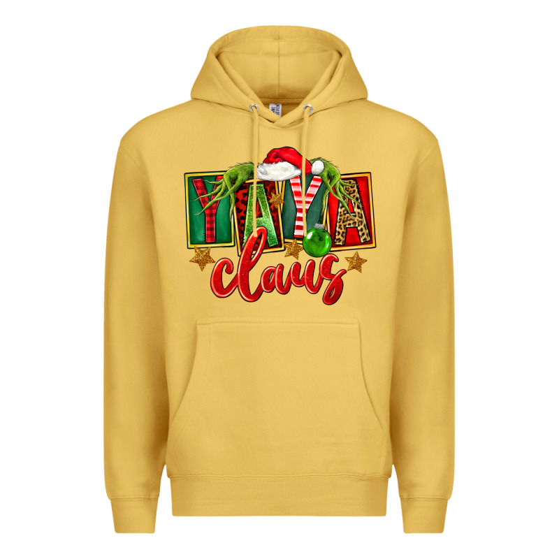 Christmas Yaya Claus Premium Hoodie by FaDigitalArtStudio | Teevron