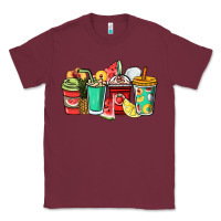 Burgundy Fruits coffee cups Classic Tee - NancyCooperArtShop