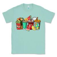 Seafoam Fruits coffee cups Classic Tee - NancyCooperArtShop