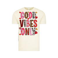 Vintage Arctic Good vibes only Valentine's Day Vintage Tee - HowdyJamesFarm