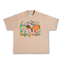 Burro Happy Easter Dental Easter Day Urban Heavy Tee - HowdyJamesFarm
